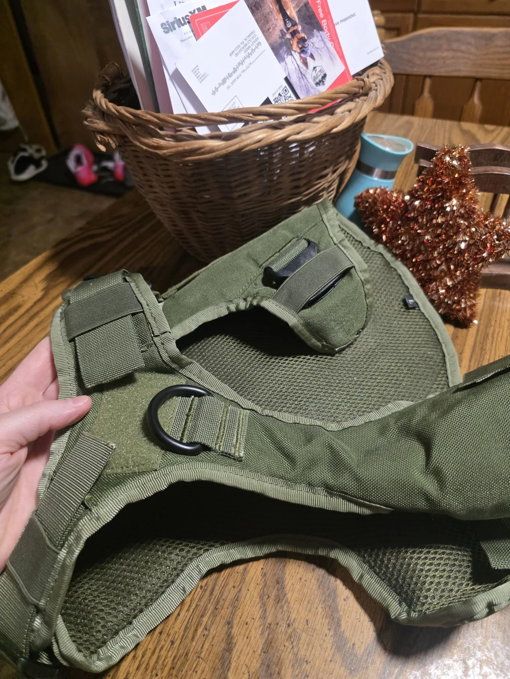 WOLFPak Tactical Harness in Olive Green
